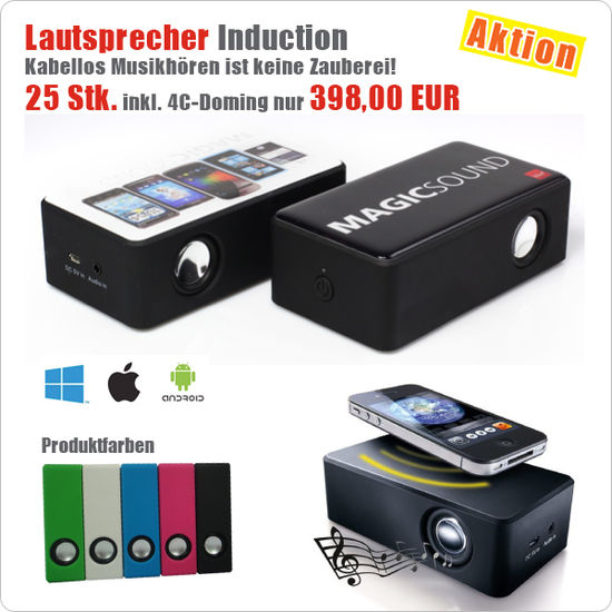 Aktion - Lautsprecher Induction