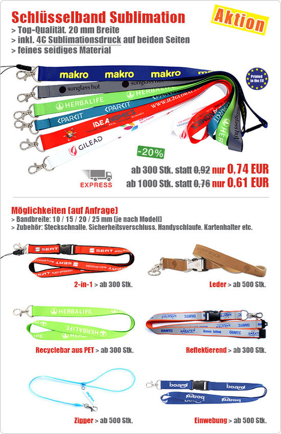 Aktion - Lanyards