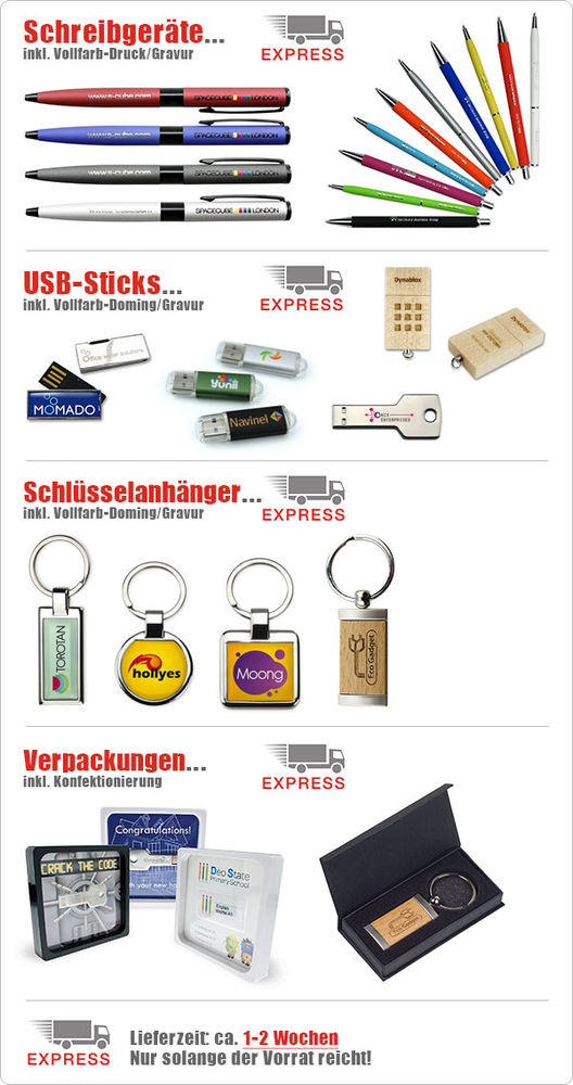 Express-Werbegeschenke