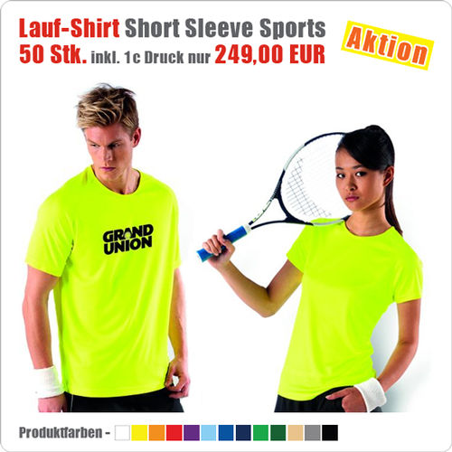 Aktion - Laufshirts