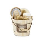 Sauna-Set Holzzuber