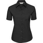 Kurzarm Popeline-Bluse