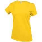 Damen Kurzarm Rundhals T-Shirt