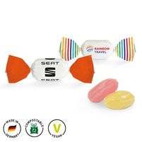 Bonbon im weißen Wickler