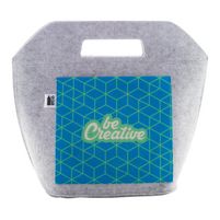 Custom Recycling-Kühltasche CreaFelt Coolgrab