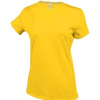 Damen Kurzarm Rundhals T-Shirt