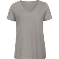 Damen V-Neck T-Shirt B&C Inspire V T /women