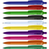 Druckkugelschreiber RECYCLED PET PEN STEP frozen