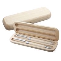 Schreib-Set aus Holz Nawodu