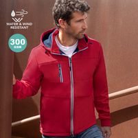 Softshelljacke Kapuze Top300