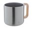 Thermotasse Doppelwandig Holzgriff 350 ML Rewoo