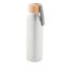 Trinkflasche Metall Recycling Holzdeckel 600 ml