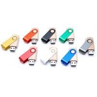USB-Stick Drehklappe Holz Colour