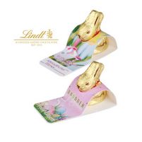 Werbeaufsteller mit Lindt Goldhase