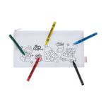 Weihnachts-Stiftetasche zum Ausmalen Flemenk Weihnachts-Stiftetasche zum Ausmalen Flemenk