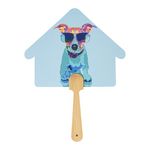 Papier Holz Handfächer Digibreeze Boo