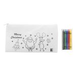 Weihnachts-Stifteetui zum Ausmalen Julfar Draw