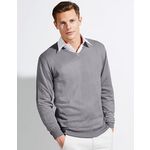 Strickpullover Mens V Neck Sweater Galaxy