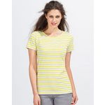 Women`s Round Neck Striped T-Shirt Miles Women`s Round Neck Striped T-Shirt Miles