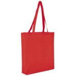 Baumwolltasche Bodenfalte
