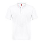Poloshirt Recycling Herren Weiß Dynamic