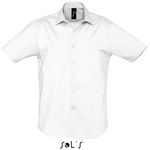 Herren Stretch-Kurzarmhemd Broadway