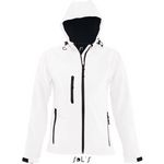 Womens Hooded Softshell Jacket Replay