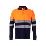 Langarm Piqué-Poloshirt VL Pluto Large