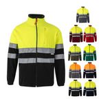 Fleecejacke zweifarbig Sicherheit VL Eros