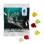 Fruchtgummi 15 g mit kompostierbarem Werbetütchen