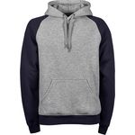 Herren Kapuzen Sweatshirt 2-farbig Tee Jays 5432