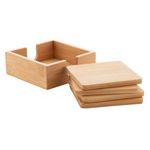 Untersetzer-Set Holz Booster