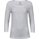 Ladies 3/4 Sleeve Stretch Tee