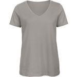 Damen V-Neck T-Shirt B&C Inspire V T /women